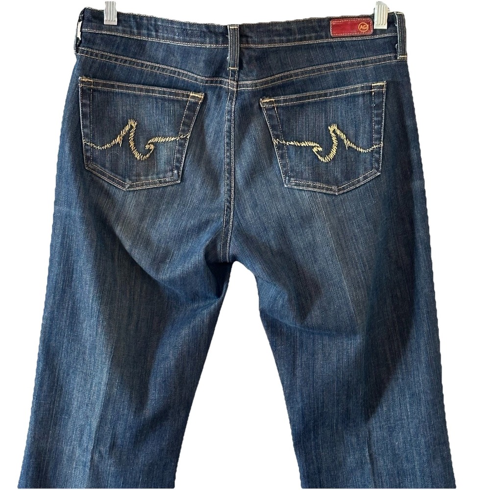 Adriano Goldschmied AG "The Angel" Flared Bootcut Blue Denim Jean Pants USA‎ 32R - Picture 9 of 16